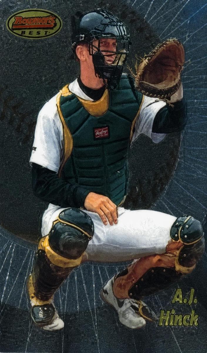 A.J. Hinch 1998 bowman Bowman's Best