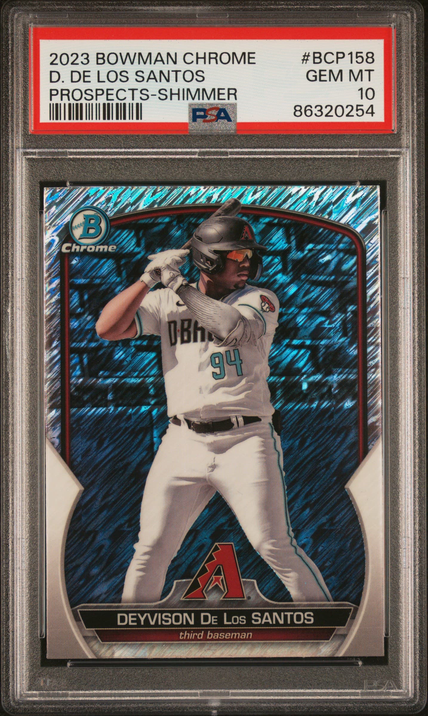 Deyvison De Los Santos 2023 bowman Bowman Chrome