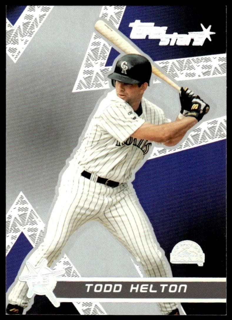 Todd Helton 2001 topps Topps Stars