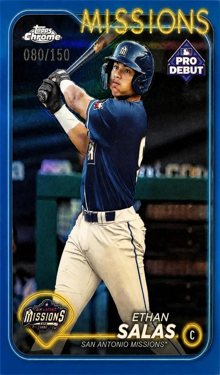 Ethan Salas 2024 topps Topps Pro Debut