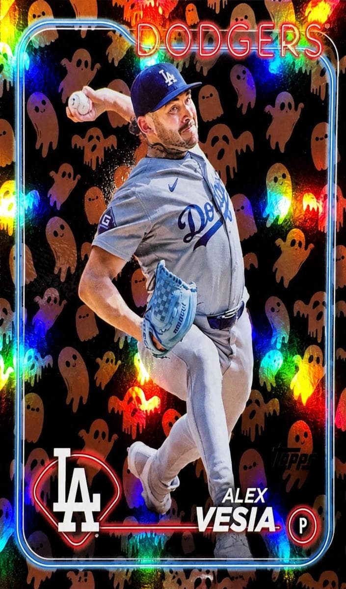 Alex Vesia trading card