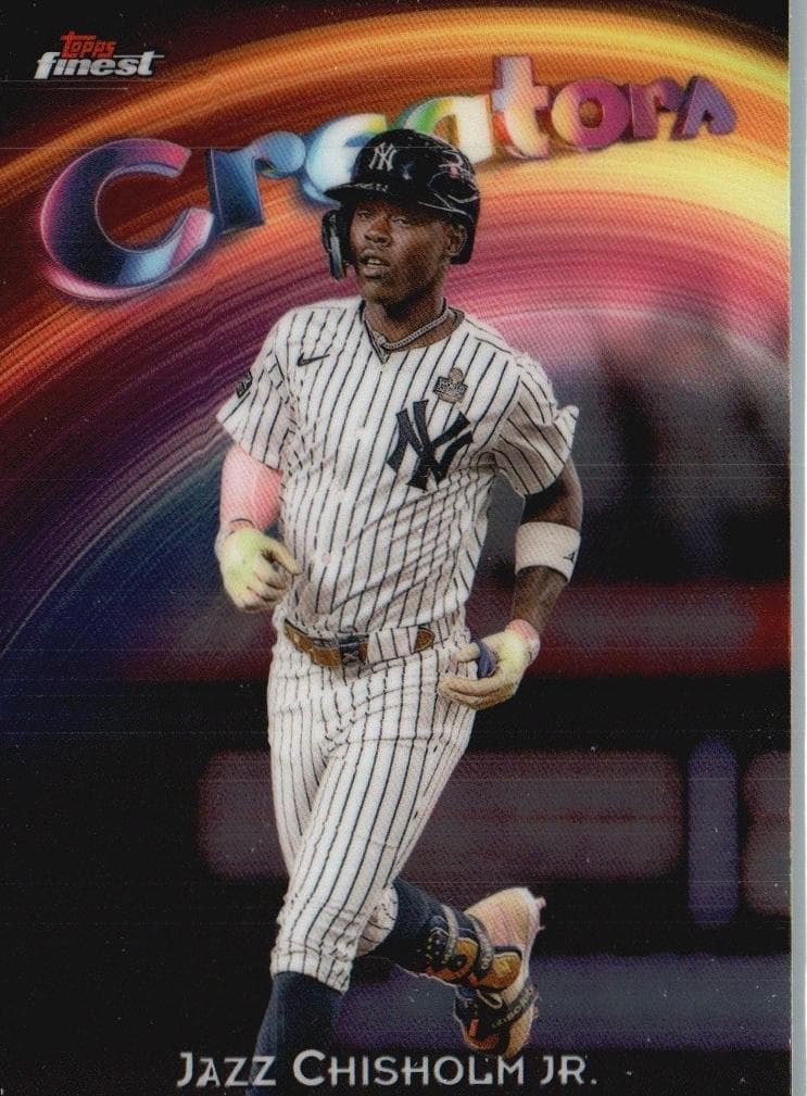 Jazz Chisholm Jr. 2025 topps Topps Finest