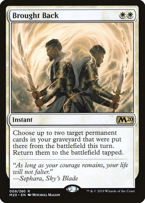 Brought Back 2025 Magic: The Gathering Avatar: The Last Airbender Eternal Borderless