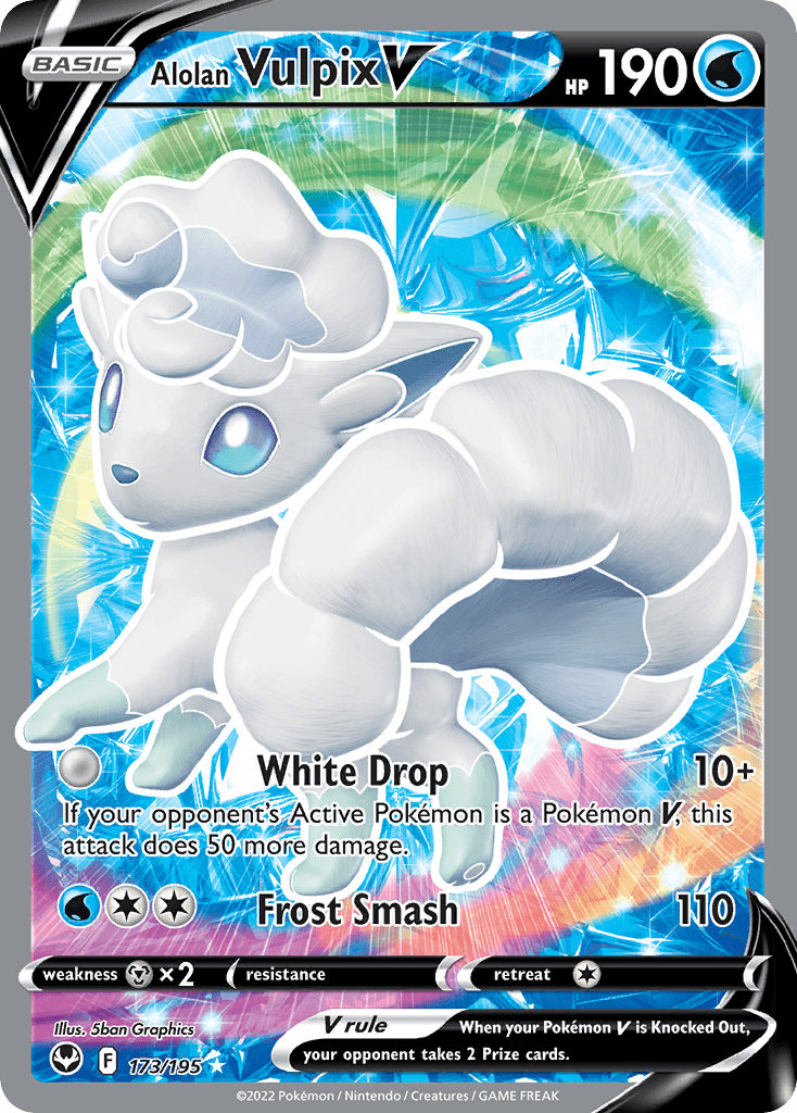 Alolan Vulpix V #13