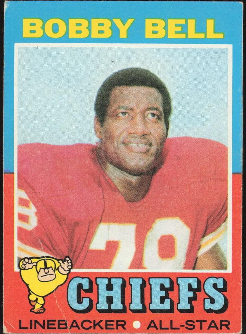 Bobby Bell 1971 topps Topps