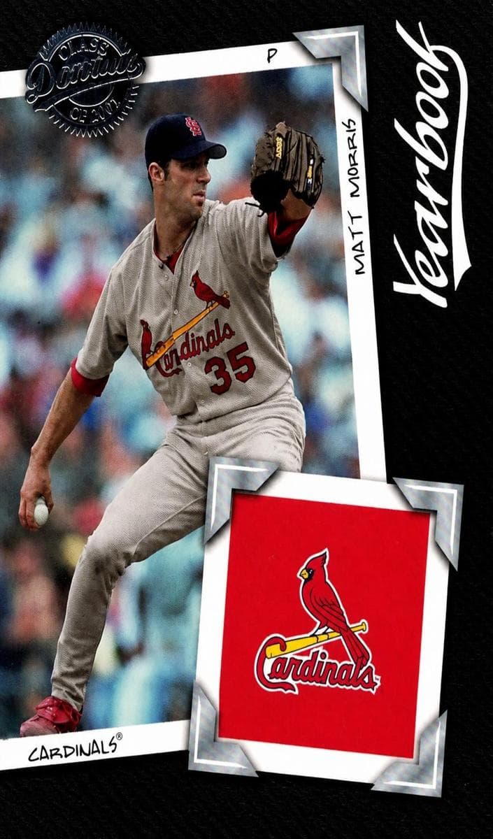 Matt Morris 2001 panini Donruss Class of 2001
