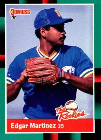 Edgar Martinez 1988 panini