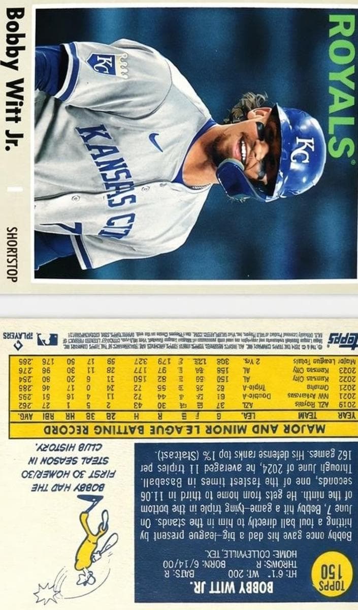 Bobby Witt Jr. 2024 topps