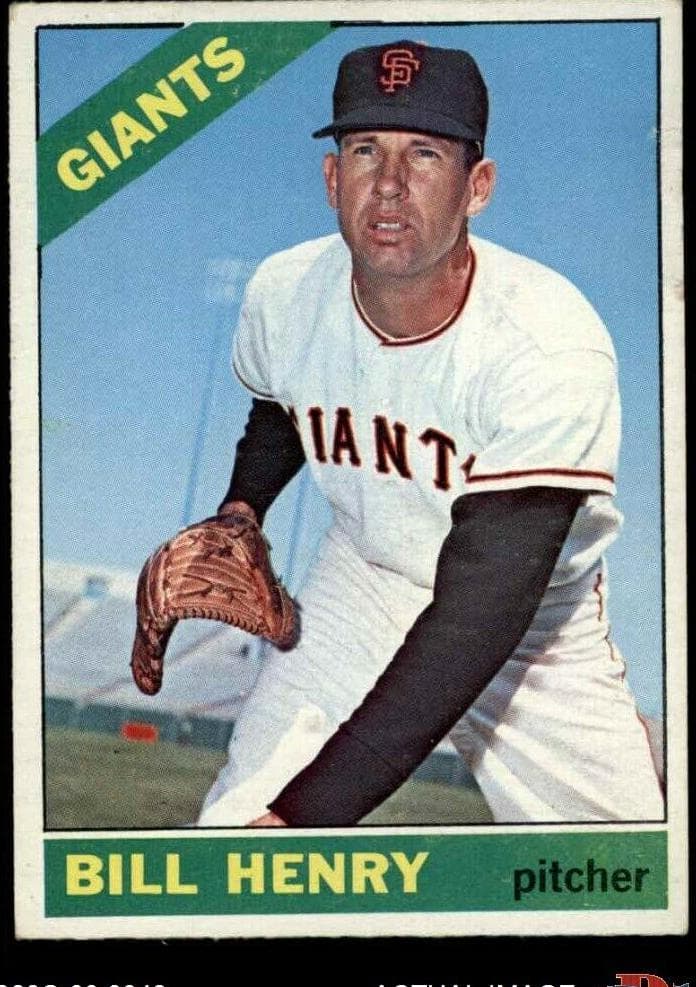 Bill Henry 1966 topps O-Pee-Chee