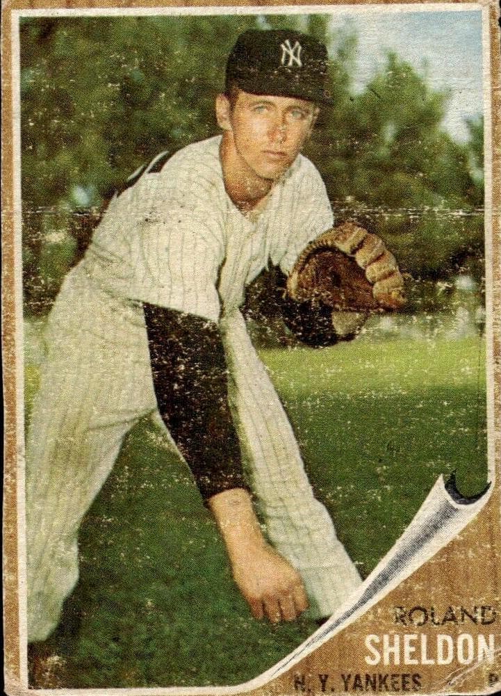Roland Sheldon 1962 topps Topps Venezuelan