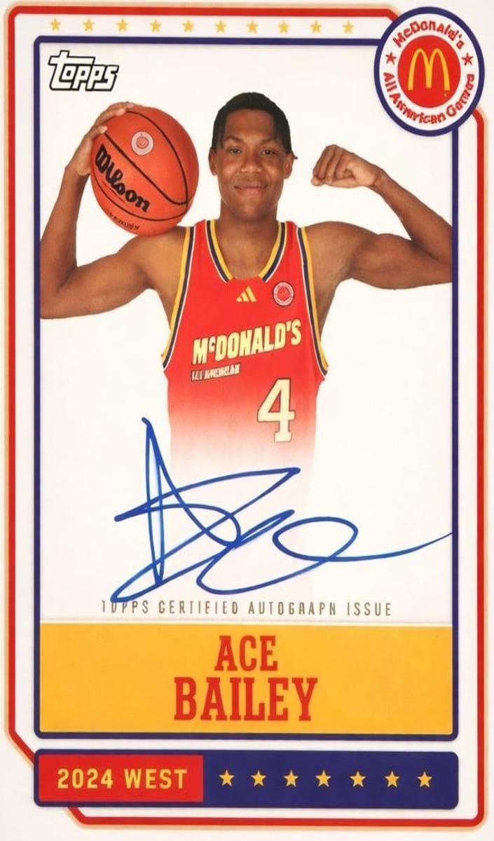 Ace Bailey 2024 topps
