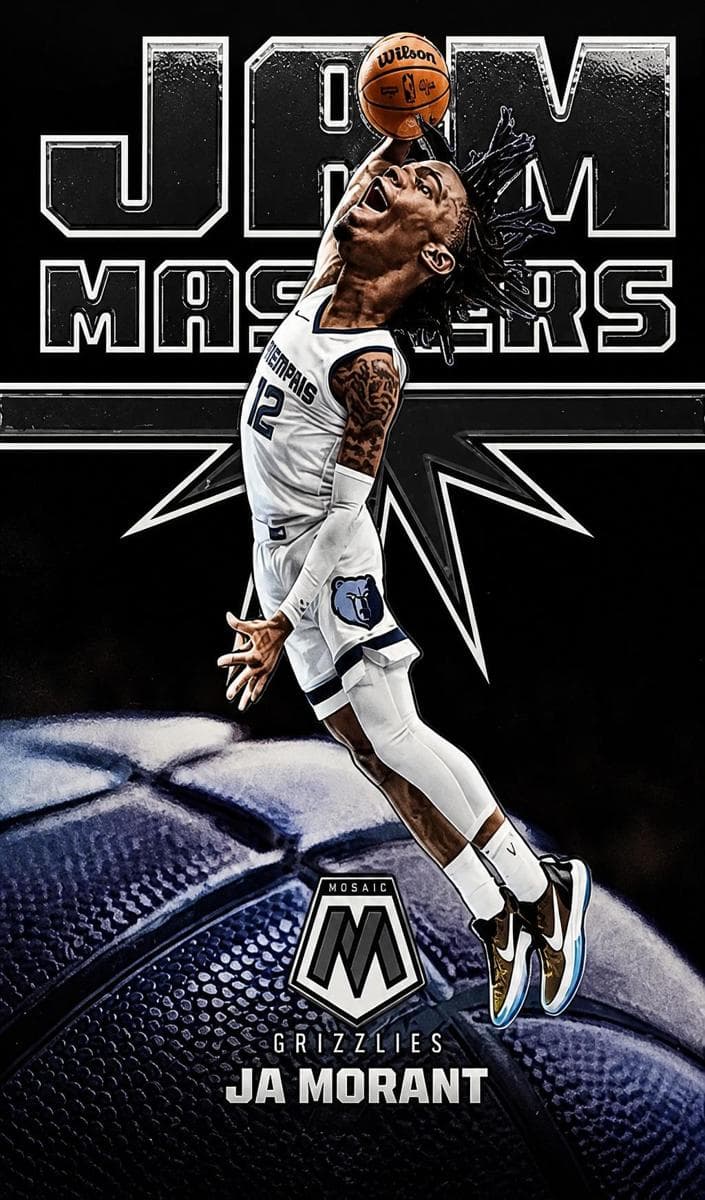 Ja Morant 2021 panini Panini National Treasures
