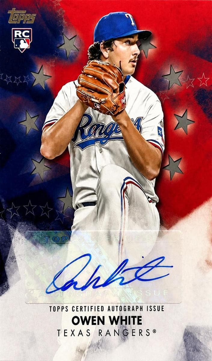 Owen White 2024 topps Topps