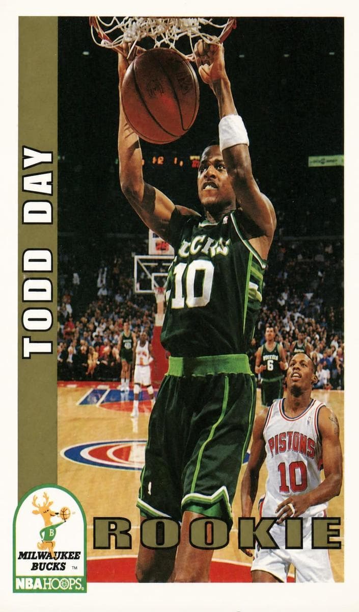 Todd Day 1992 panini Hoops