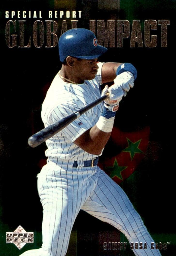 Sammy Sosa 1997 upper-deck Upper Deck