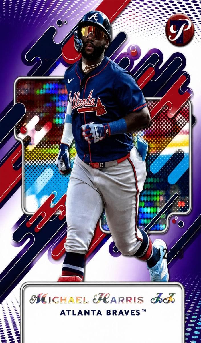 Michael Harris II 2025 topps Topps Pristine