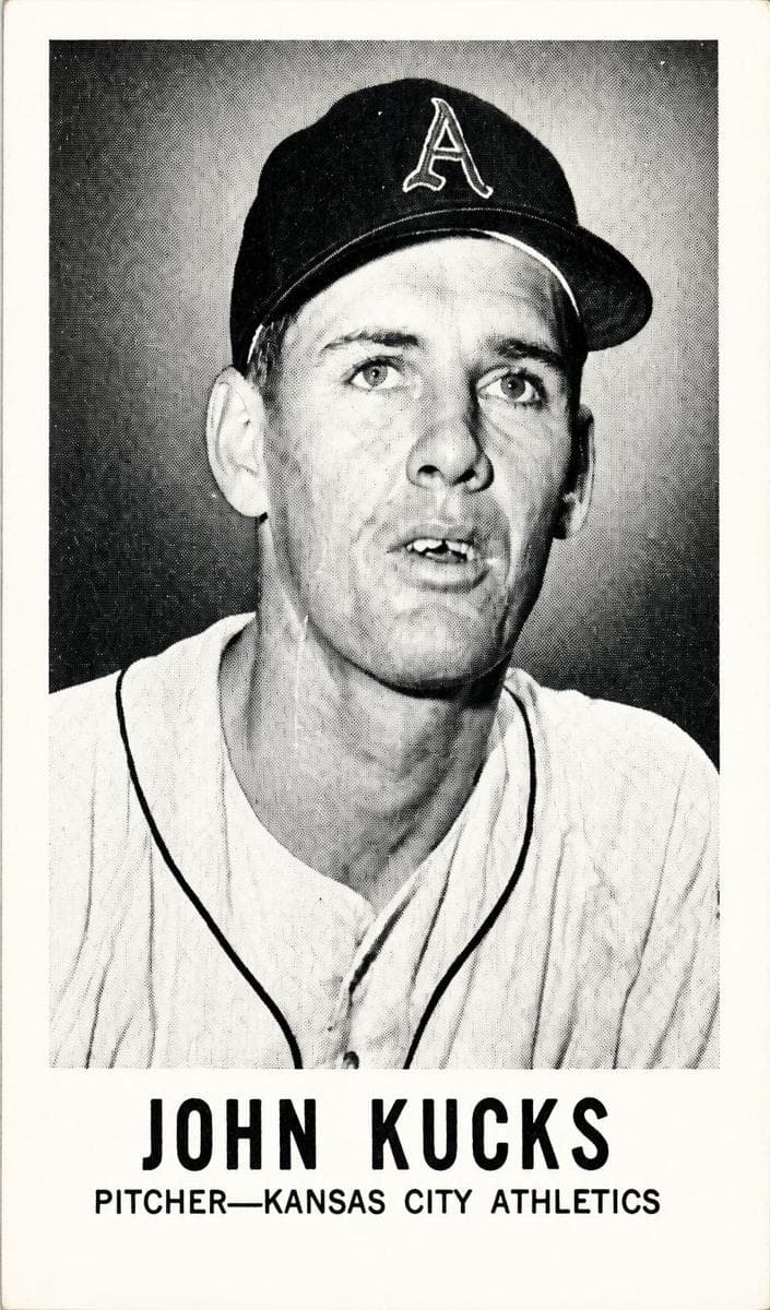 Johnny Kucks 1960 leaf Leaf Baseball