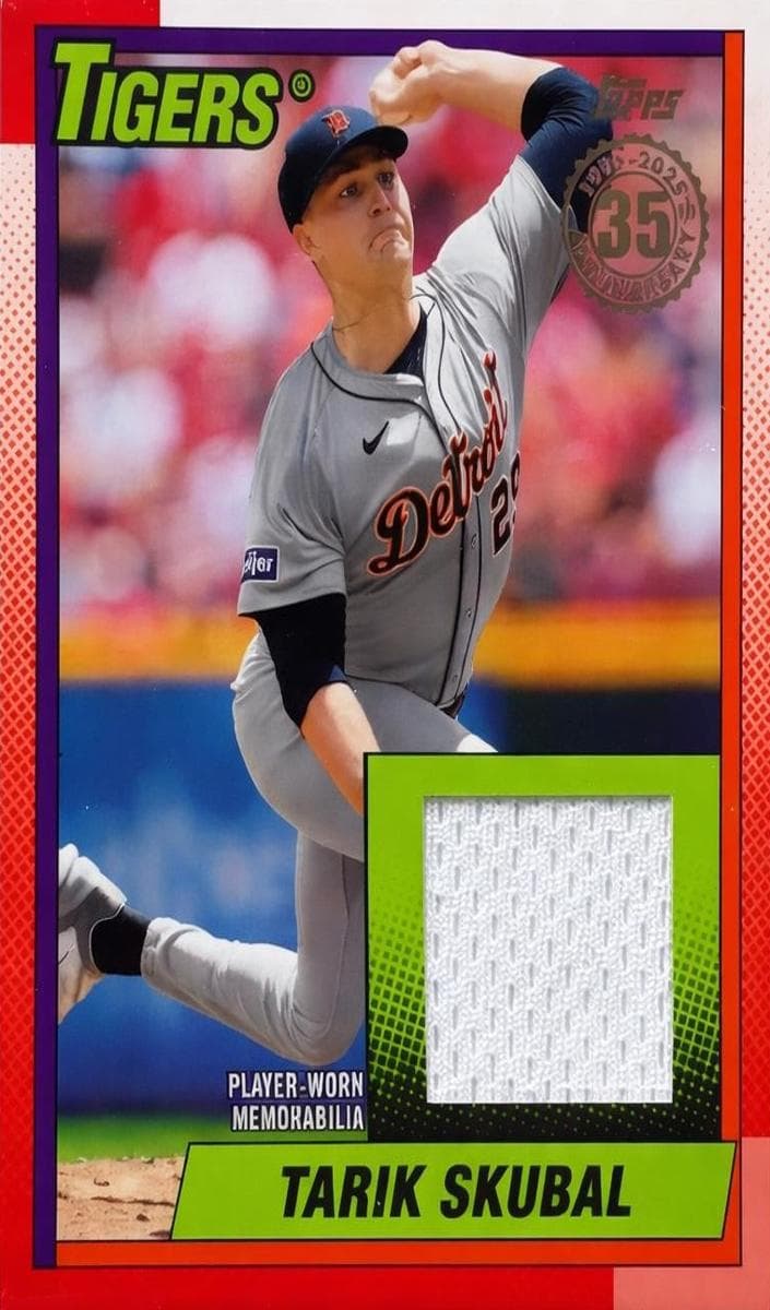Tarik Skubal 2025 topps Topps