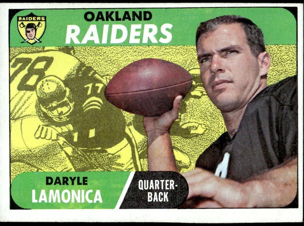 Daryle Lamonica 1968 topps