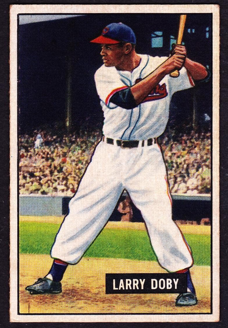 Larry Doby 1951 bowman Bowman