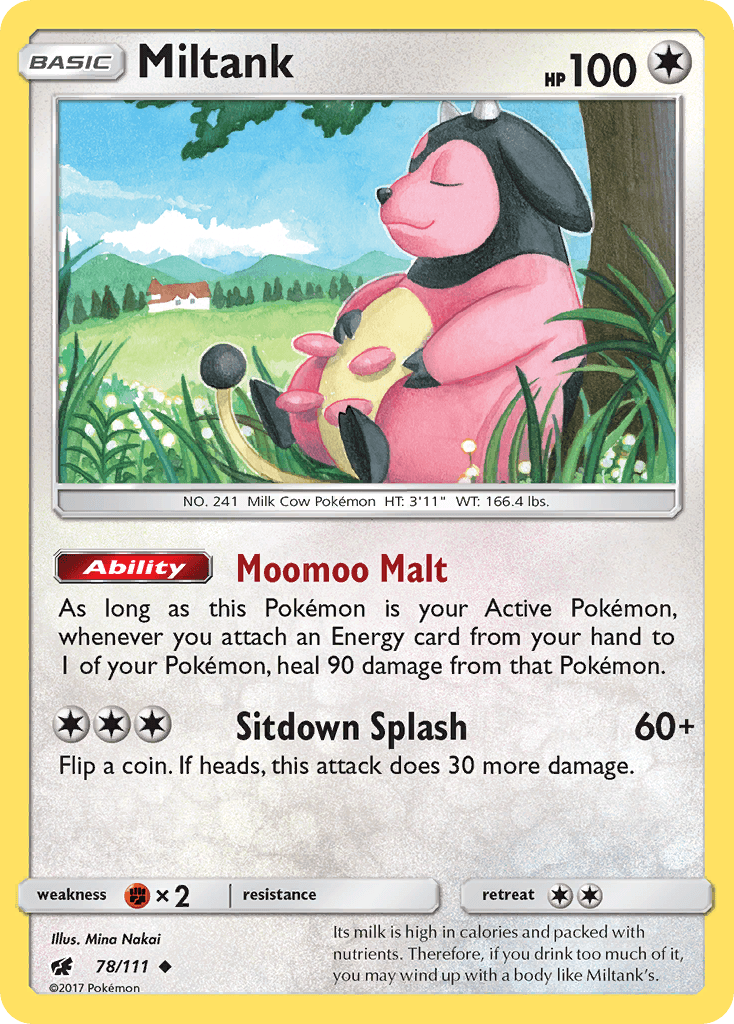 Miltank 2017 Pokemon Crimson Invasion
