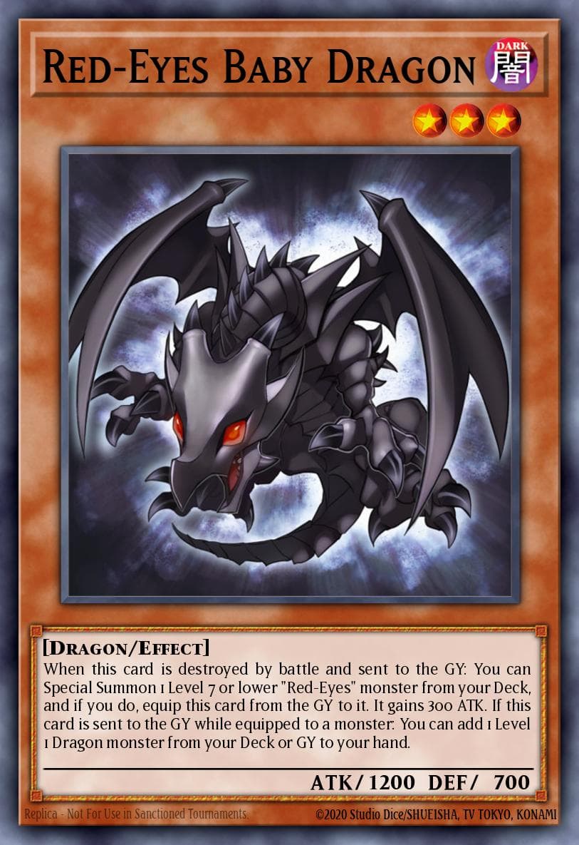 Red-Eyes Baby Dragon #LEDU-EN001