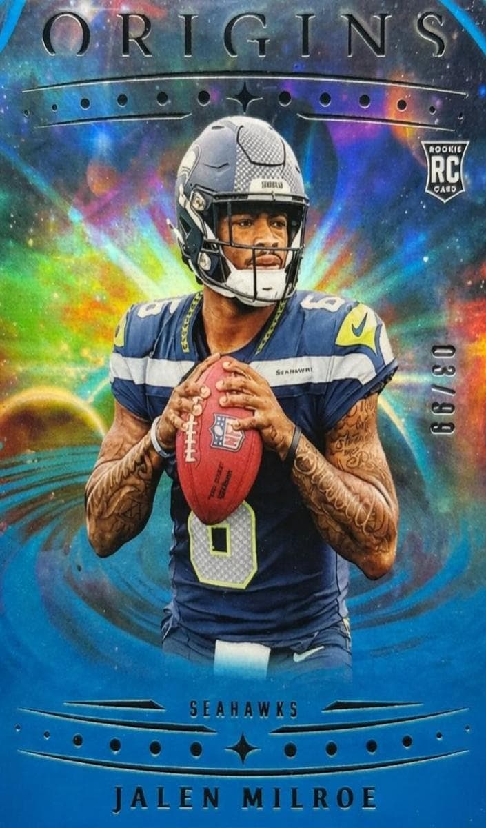 Jalen Milroe 2025 panini Origins