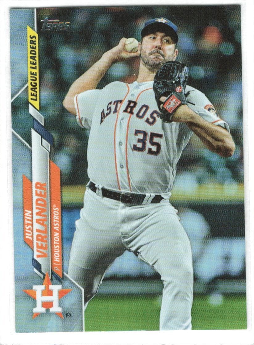 Justin Verlander 2020 topps Topps Chrome Sapphire Edition
