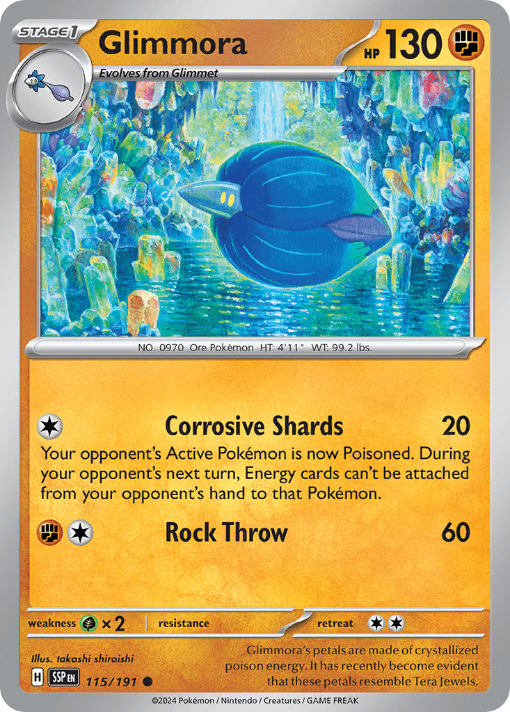 Glimmora 2024 Pokemon Korean Electric Breaker