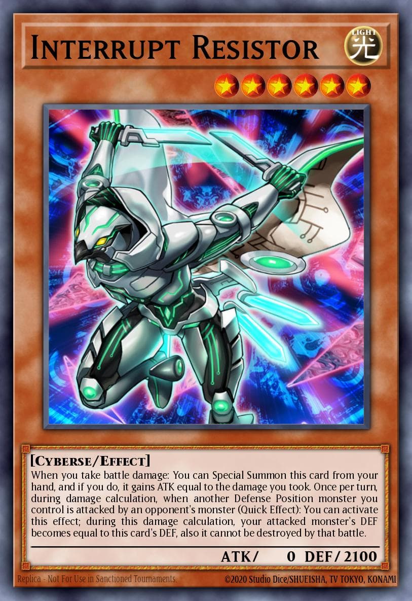 Interrupt Resistor 2018 Yu-Gi-Oh! Cybernetic Horizon