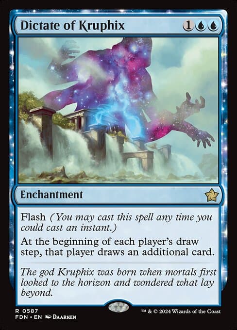 Dictate of Kruphix 2024 Magic: The Gathering Foundations