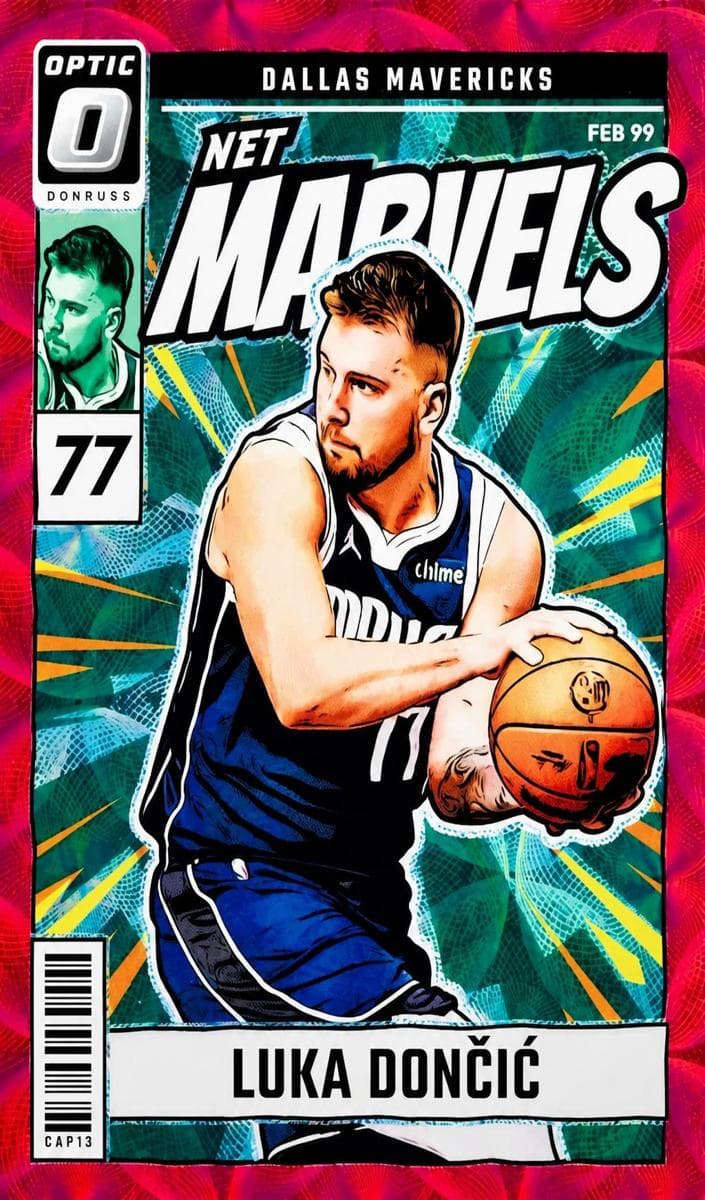 Luka Doncic 2024 panini Donruss Optic