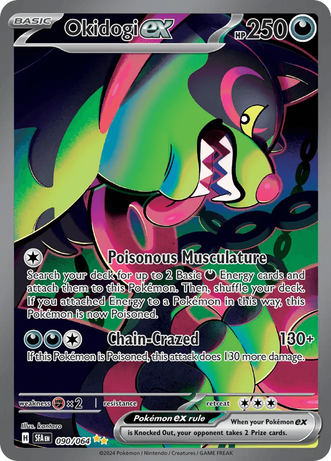 Okidogi ex 2025 Pokemon