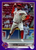 Hunter Greene 2022 topps Topps Chrome Update