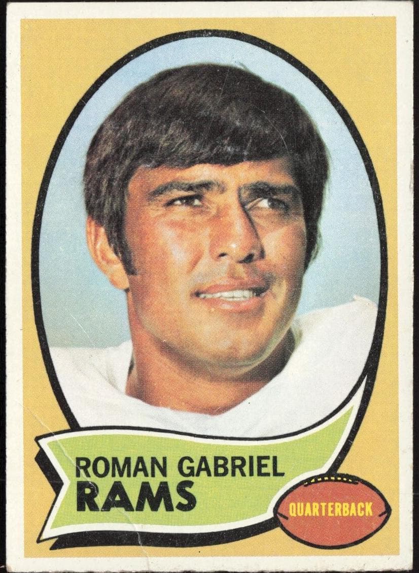 Roman Gabriel 1970 topps