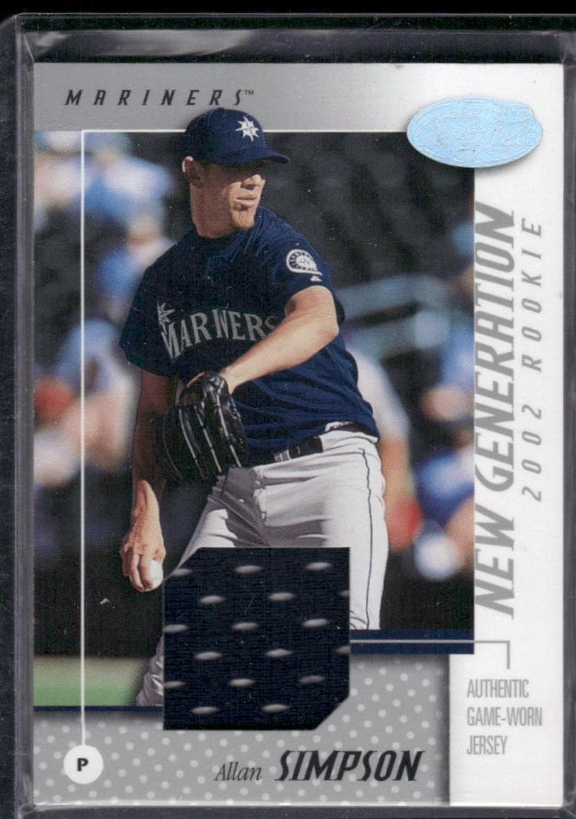 Allan Simpson 2002 leaf Certified