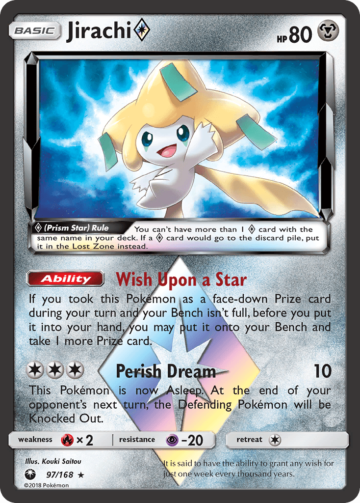 Jirachi Prism Star #97