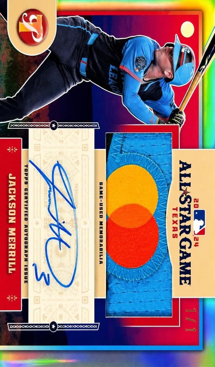 Jackson Merrill 2025 Topps Pristine auto card