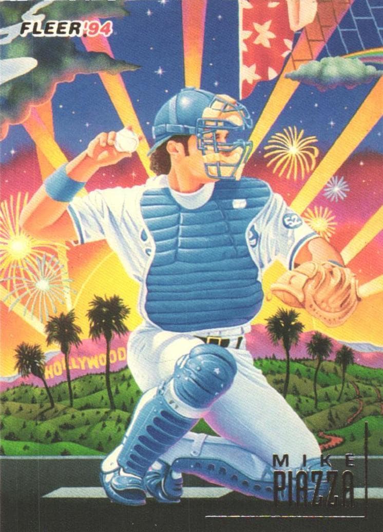 Mike Piazza 1994 fleer Fleer