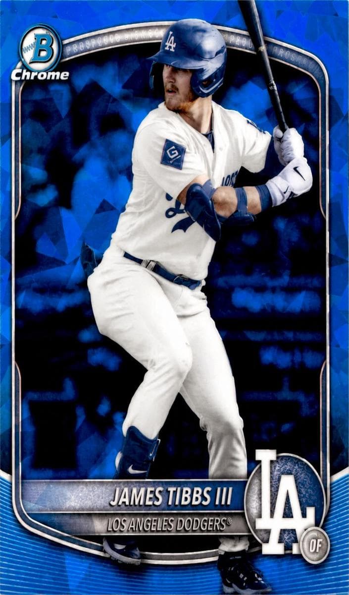 James Tibbs III 2025 bowman Bowman Draft Sapphire