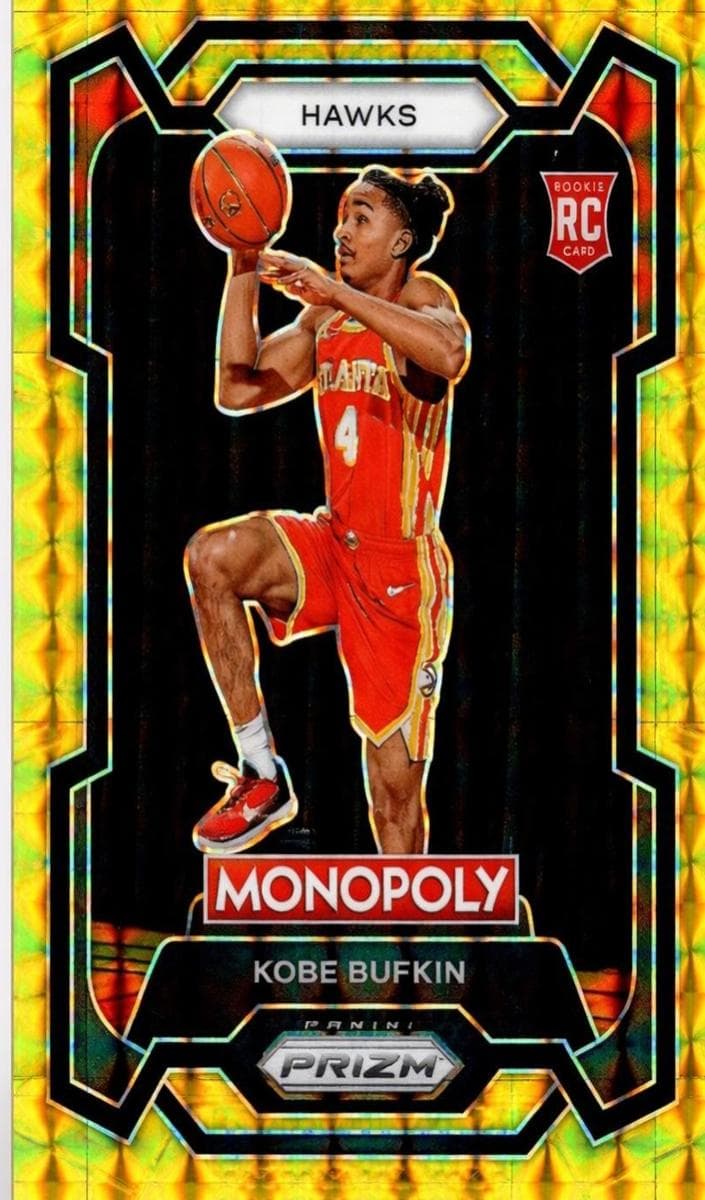 Kobe Bufkin 2023 panini Panini Prizm Monopoly