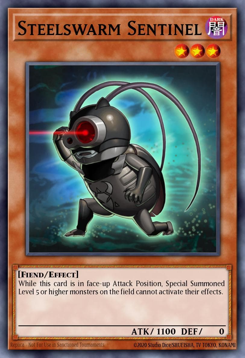 Steelswarm Sentinel 2012 Yu-Gi-Oh! Duel Terminal 6