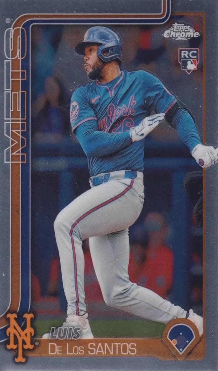 Luis de los Santos trading card