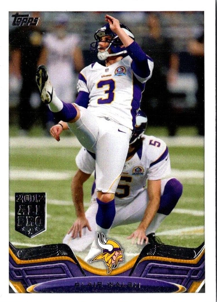 Blair Walsh 2013 topps Topps