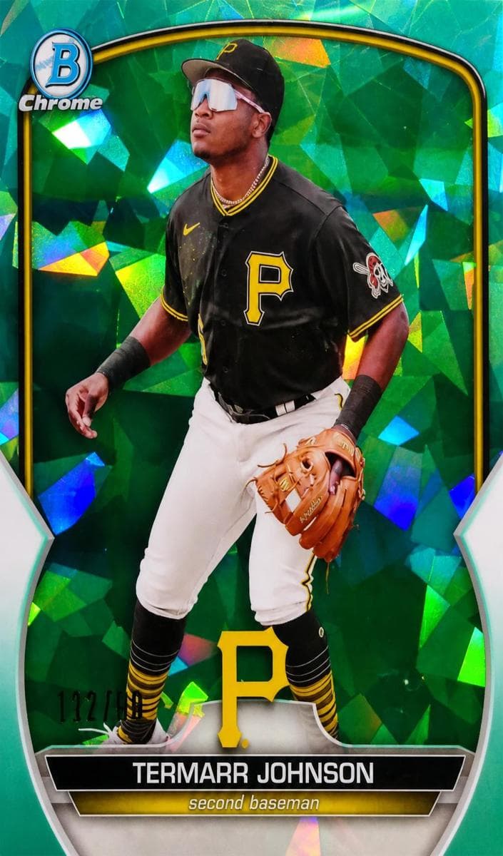 Termarr Johnson 2023 bowman Bowman Chrome Sapphire Edition
