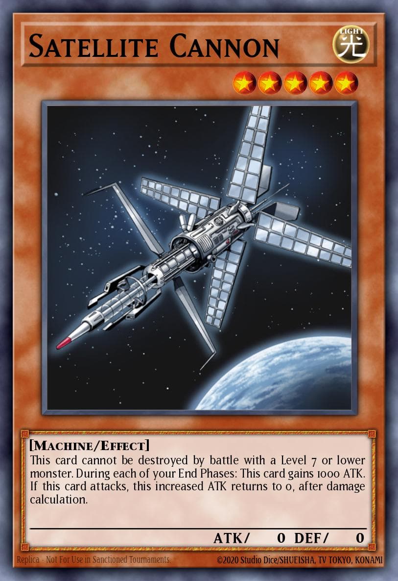 Satellite Cannon #CP01-EN001