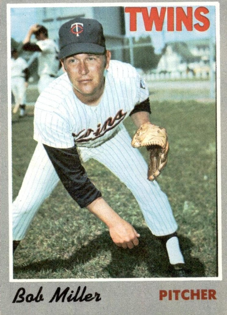 Bob Miller 1970 topps Topps