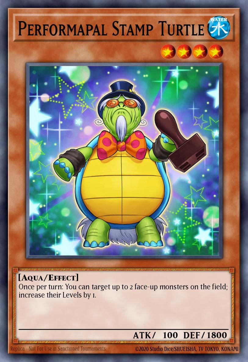 Performapal Stamp Turtle #MP15-EN195