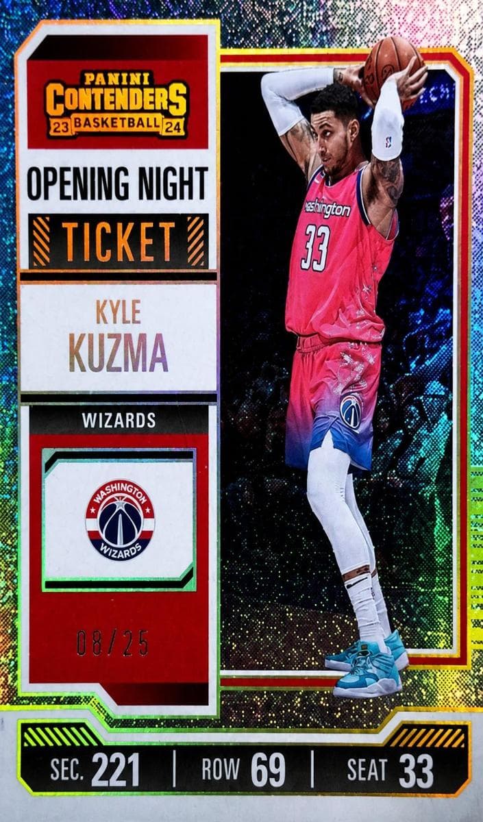 Kyle Kuzma 2023 panini Panini Contenders