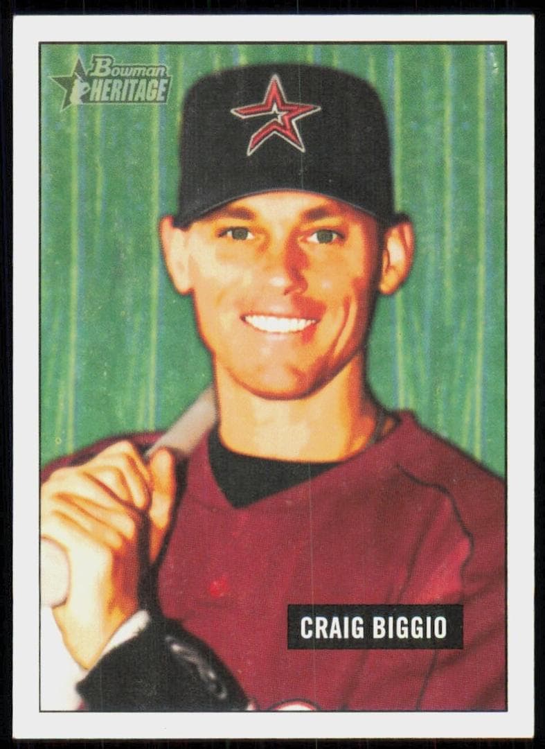 Craig Biggio 2005 bowman